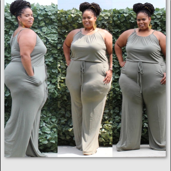 Pants - Plus Size Jumpsuit